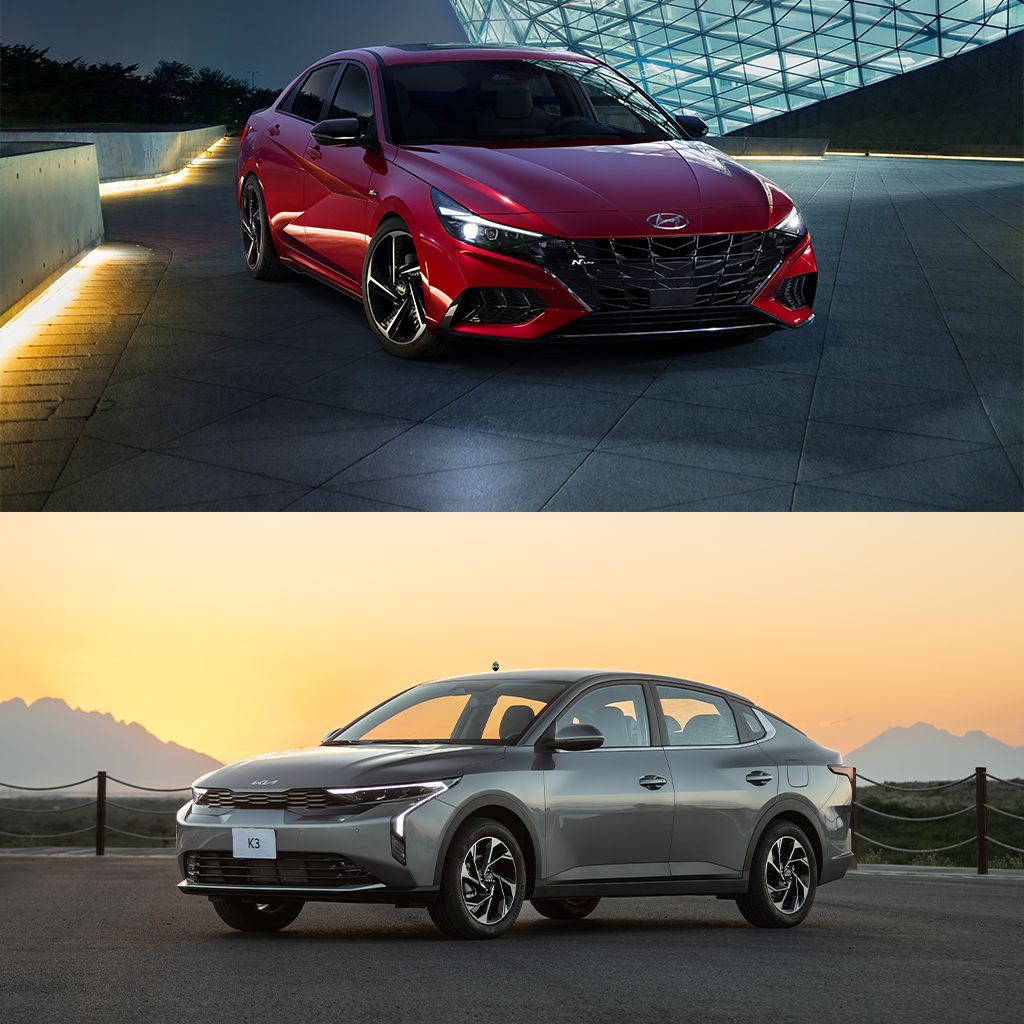 elantra and k3